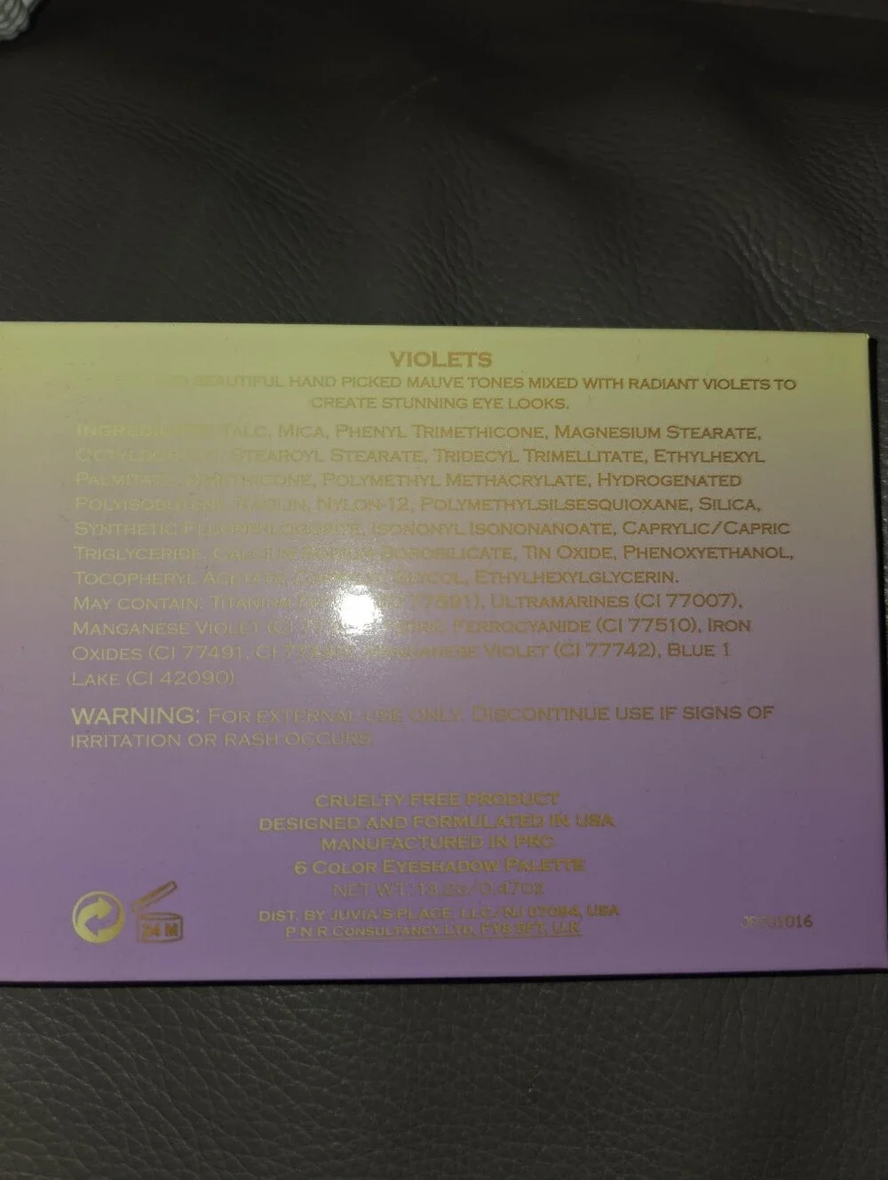 The Violets By Juvias Palette
